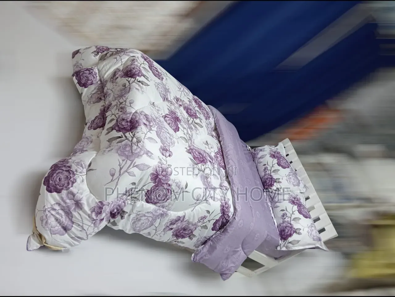 Marble Design Cotton Binded Duvet Set Available