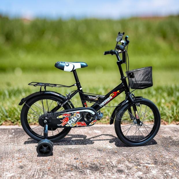 Cartoon Design Size 16 Inch 4-7 Years Old Children Kids Bike Bicycle