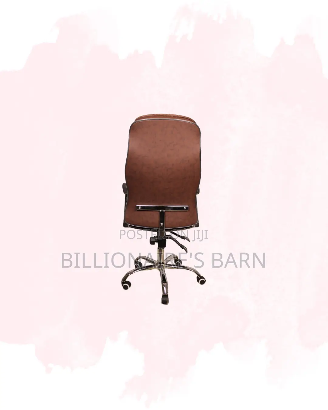 Modern Leather Chair High Back Padded Armrest Kenya Wide Shipping