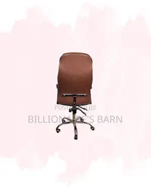Modern Leather Chair High Back Padded Armrest Kenya Wide Shipping