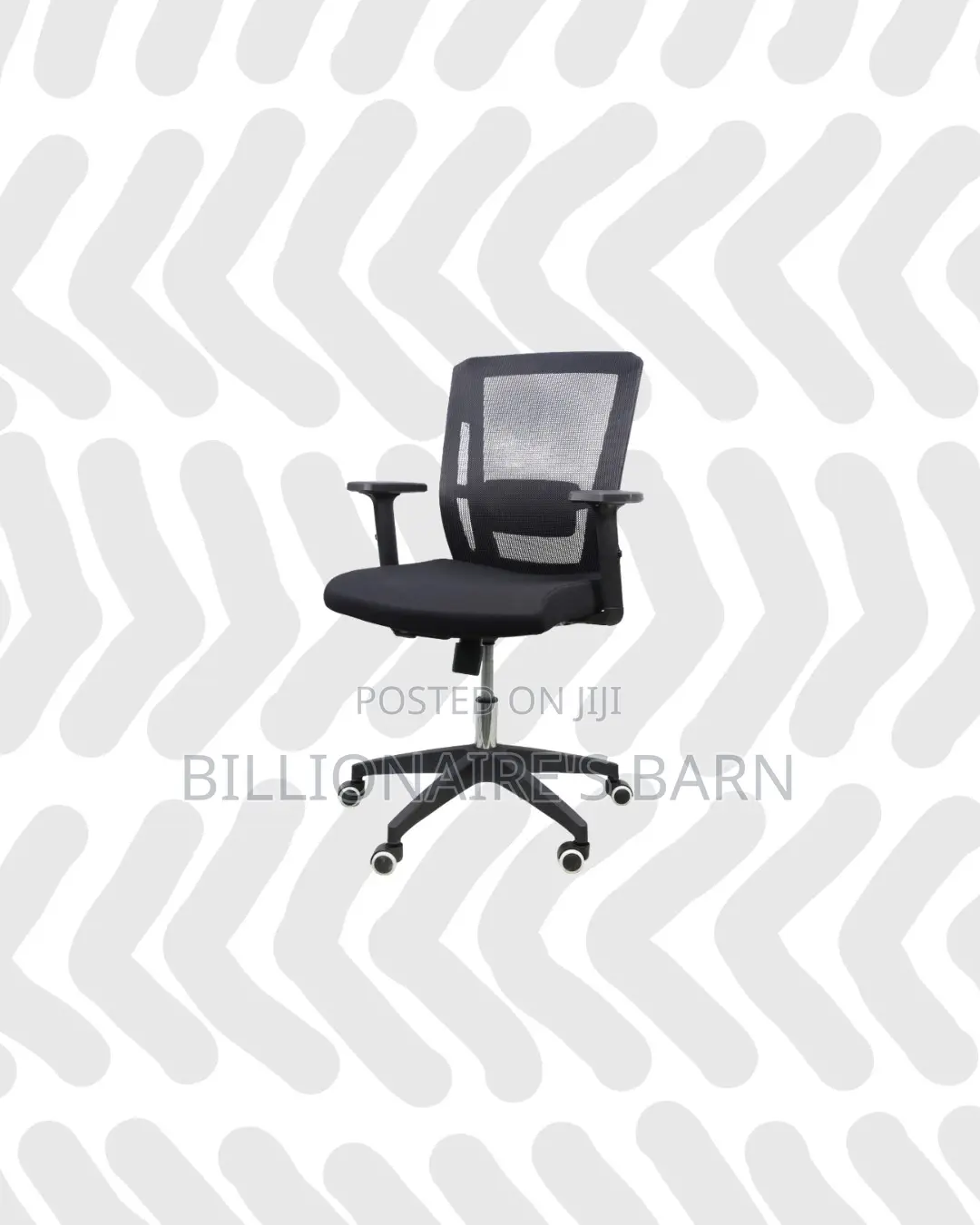 Modern the Barn Origin Chair Mid Back Nylon Base Kenya Wide Shipping