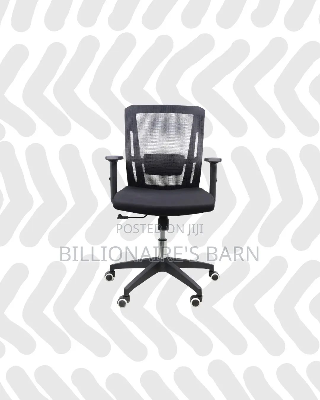 Modern the Barn Origin Chair Mid Back Nylon Base Kenya Wide Shipping