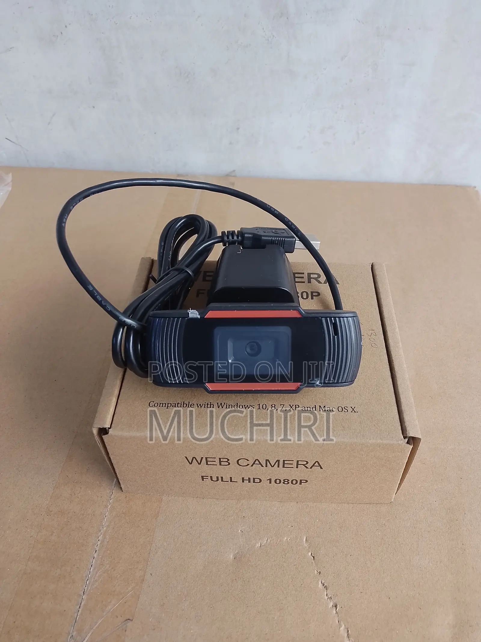 Hd Webcam 1080p With Microphone, Usb Webcam for Deskto#P