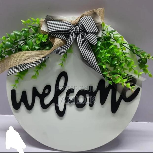 Welcome Decorative Wall Hanging - Gw - thumbnail 2