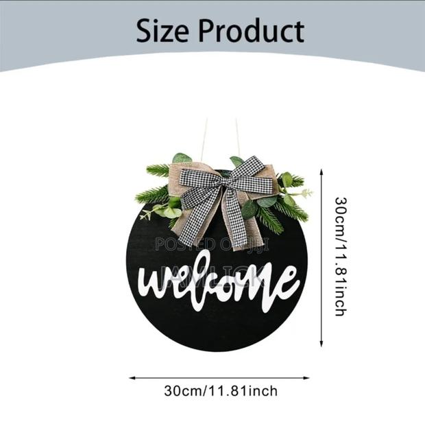 Welcome Decorative Wall Hanging - Gw - thumbnail 4