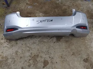 Nissan Note 2016 Silver Rear Bumper