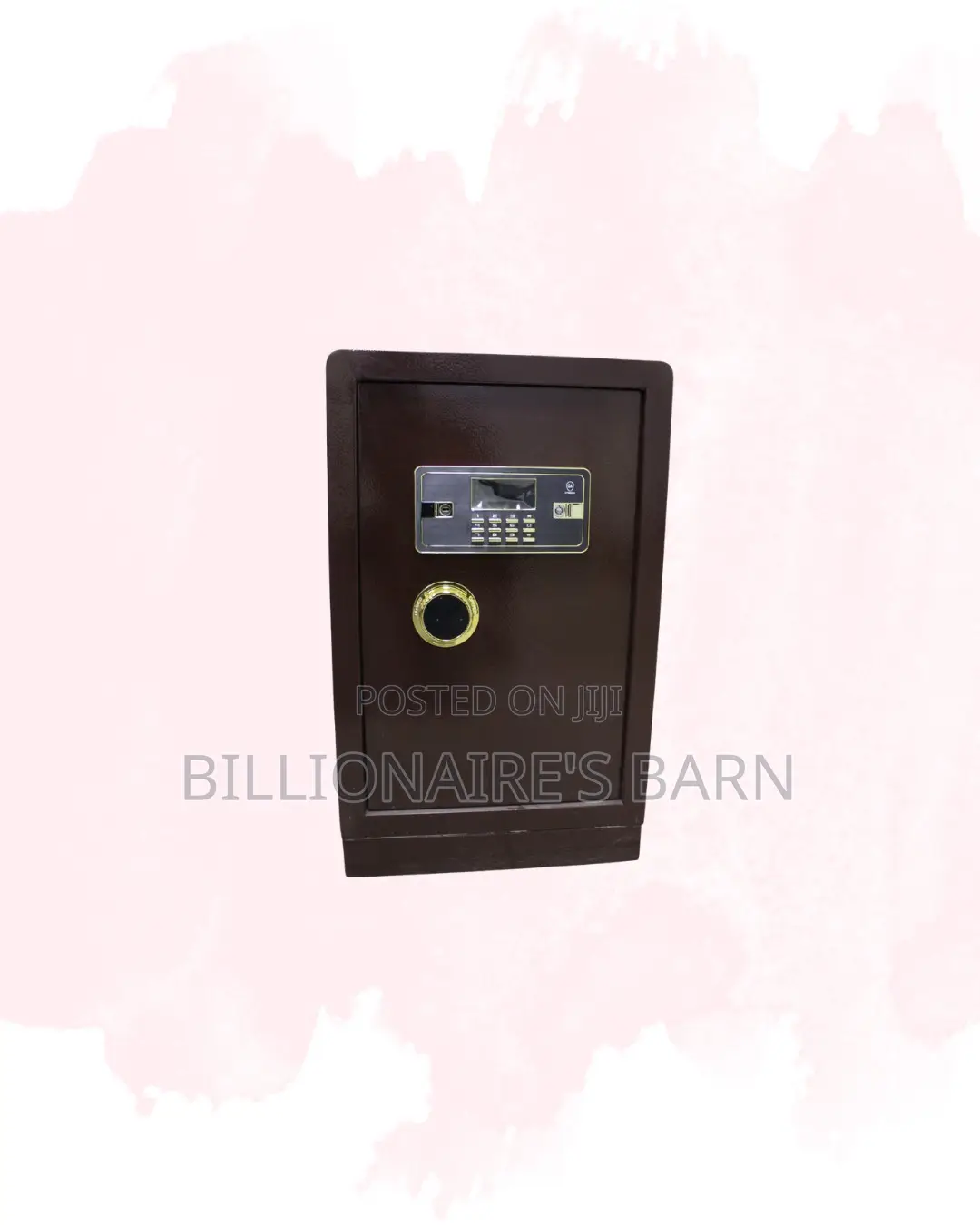 Best-selling Fireproof Biometric Steel Safe Dual Alarm Plus Backup Key
