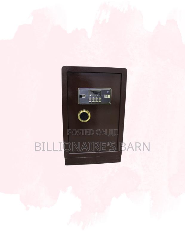 Best-selling Fireproof Biometric Steel Safe Dual Alarm Plus Backup Key