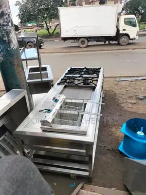 Stainless Steel Combined Cooking Units With Deepfryer,Griddle Cookers