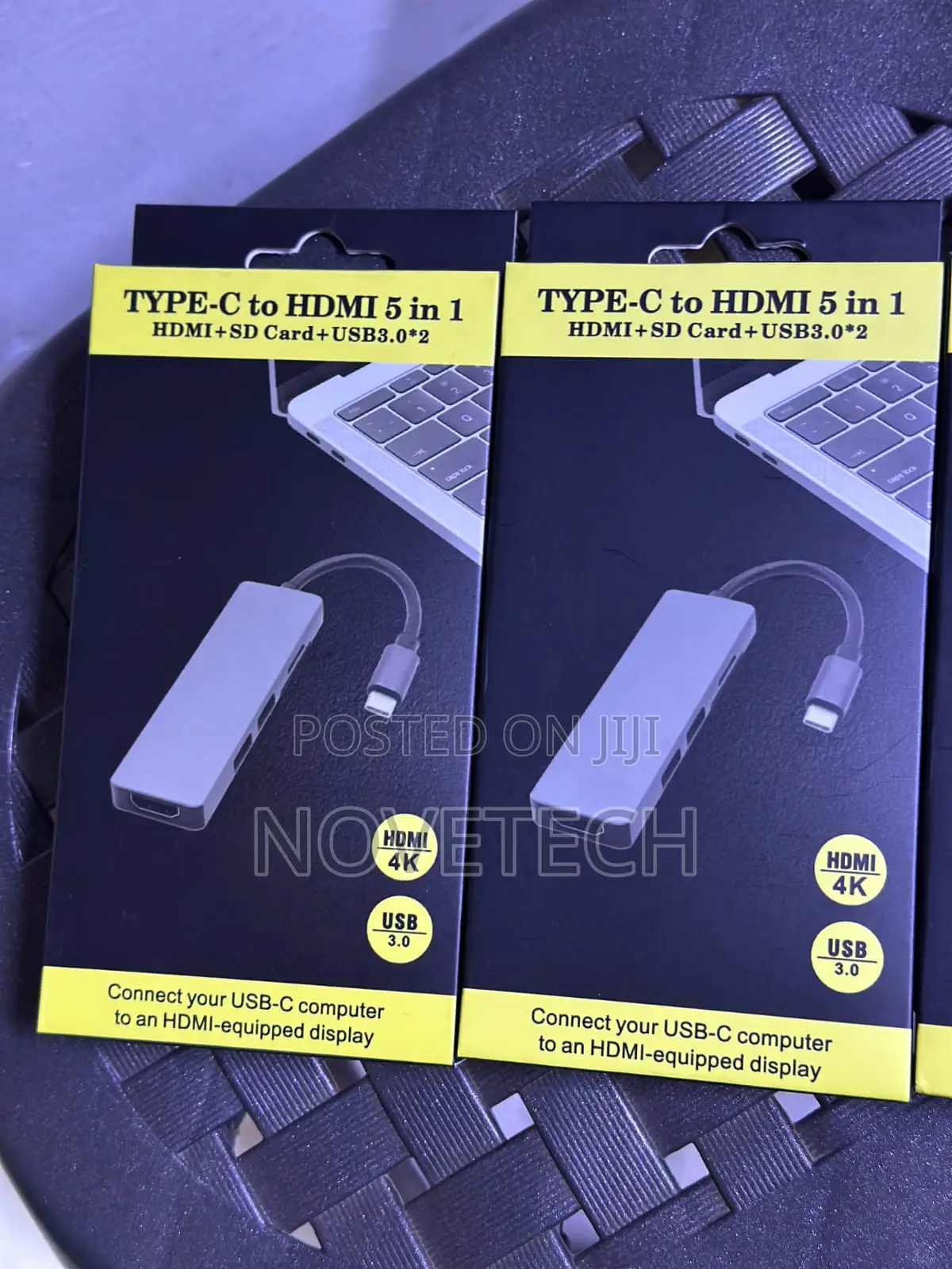 5-in-1 Usb-C Docking Station Hub | Hdmi |Rj45