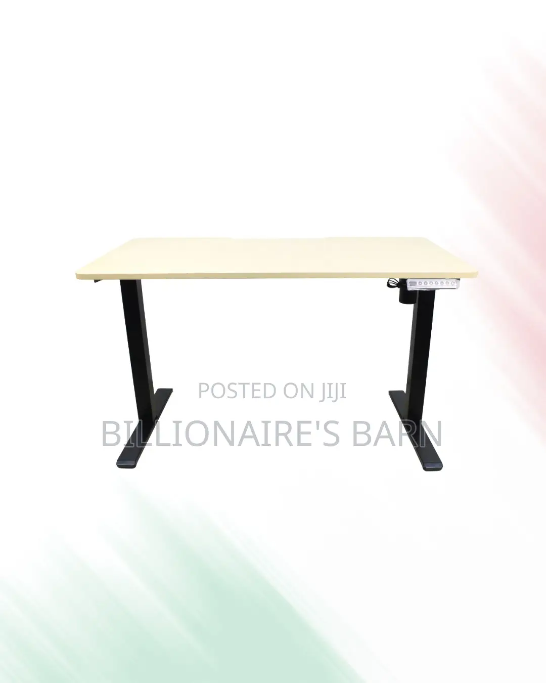 Modern Single Motor Electric Desk Ergonomic One Piece Sit Stand