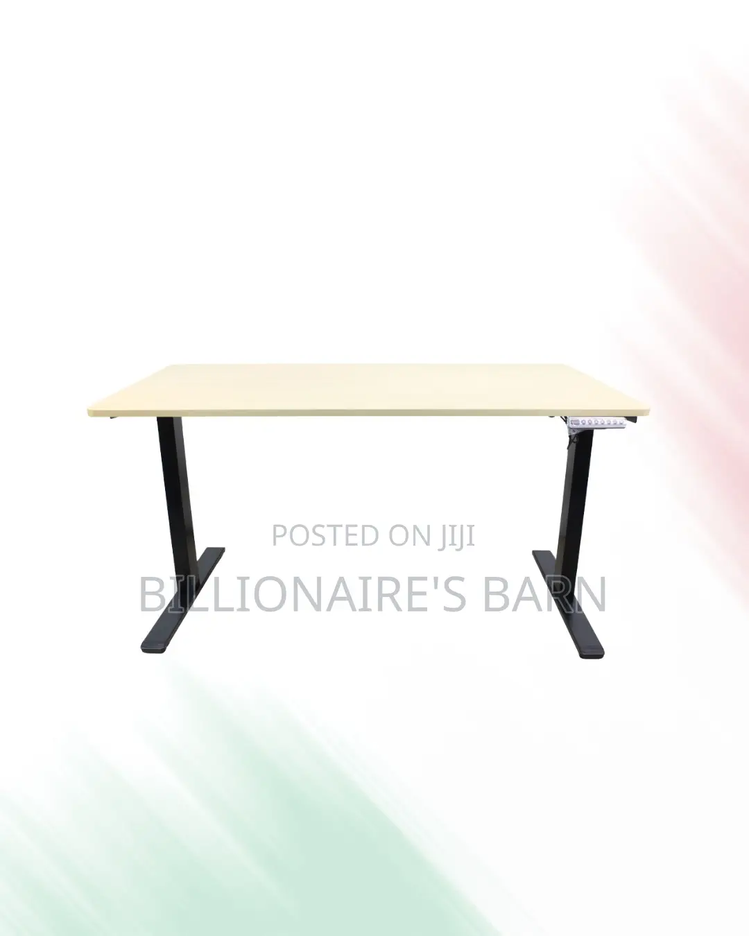 Modern Single Motor Electric Desk Ergonomic One Piece Sit Stand