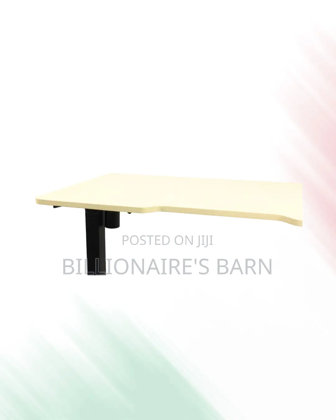 Modern Single Motor Electric Desk Ergonomic One Piece Sit Stand
