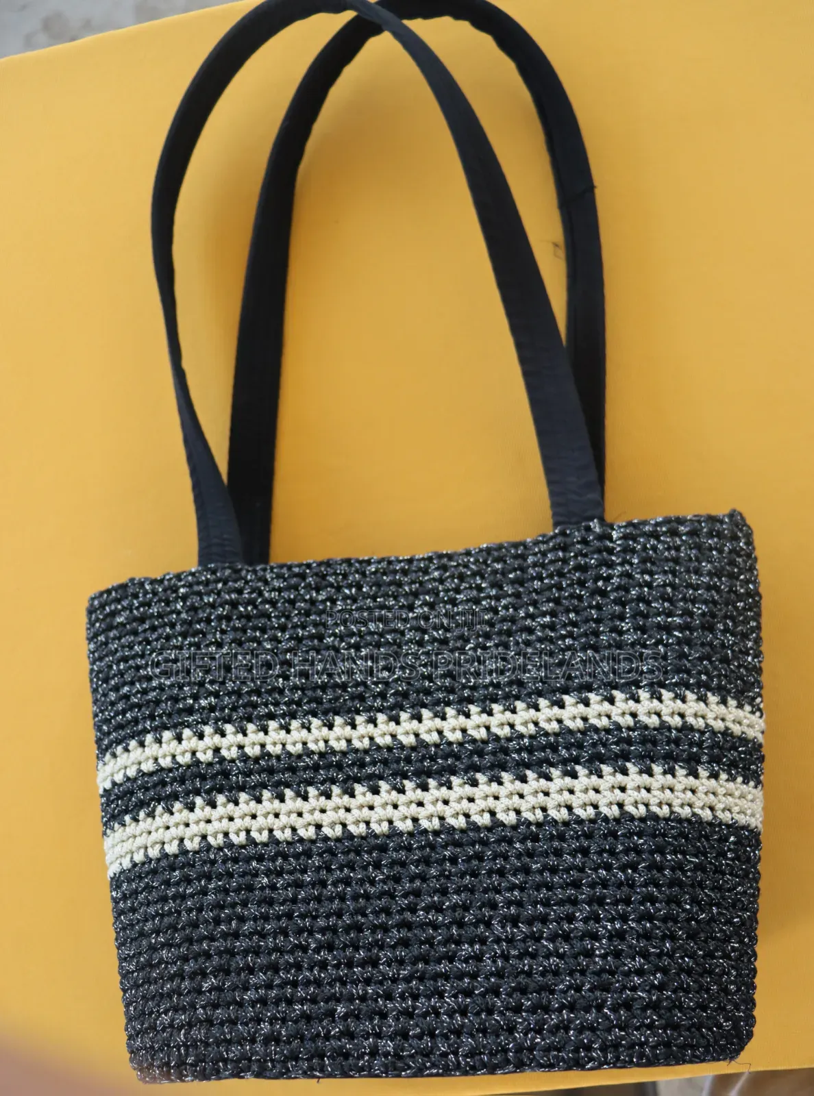 Medium Crotcheted Bag