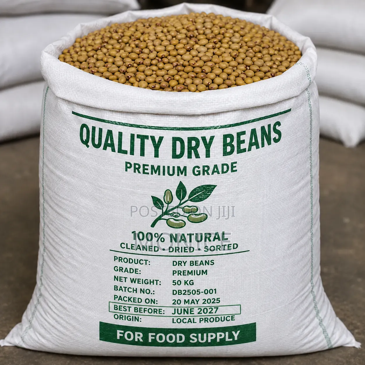 1kg Yellow Beans