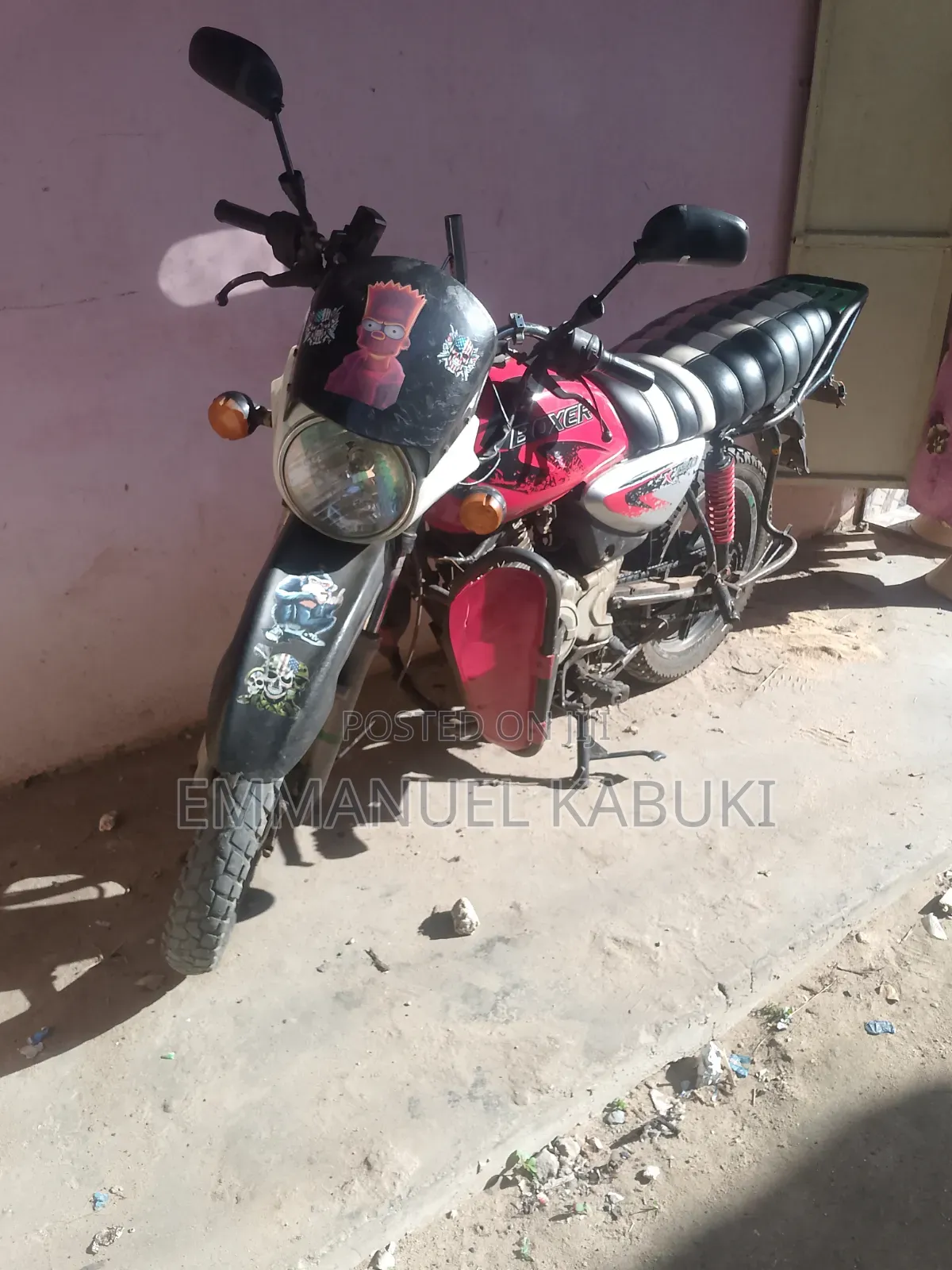 Bajaj Boxer 150 UG 2021 Red