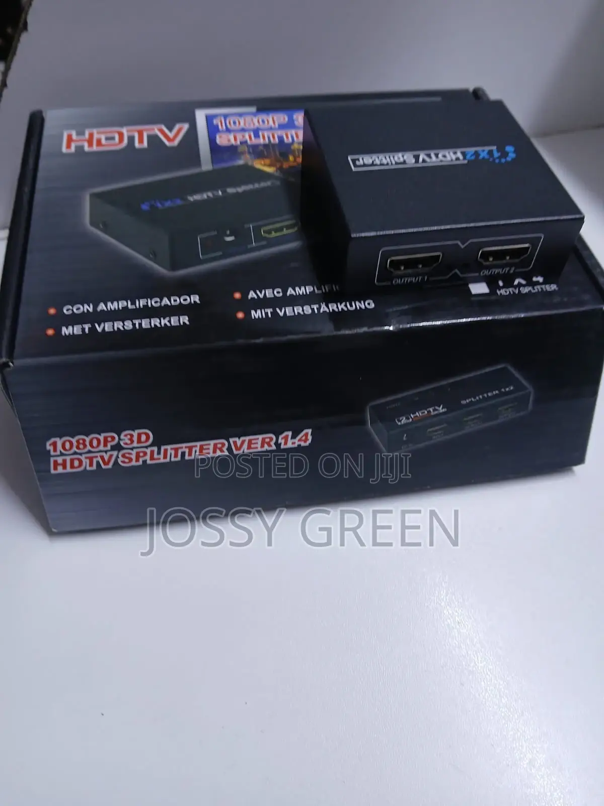 1x2 Hdmi Splitter 1080p Hdmi Audio/Video Signal