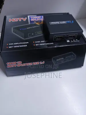 1x2 Hdmi Splitter 1080p Hdmi Audio/Video Signal