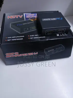 1x2 Hdmi Splitter 1080p Hdmi Audio/Video Signal