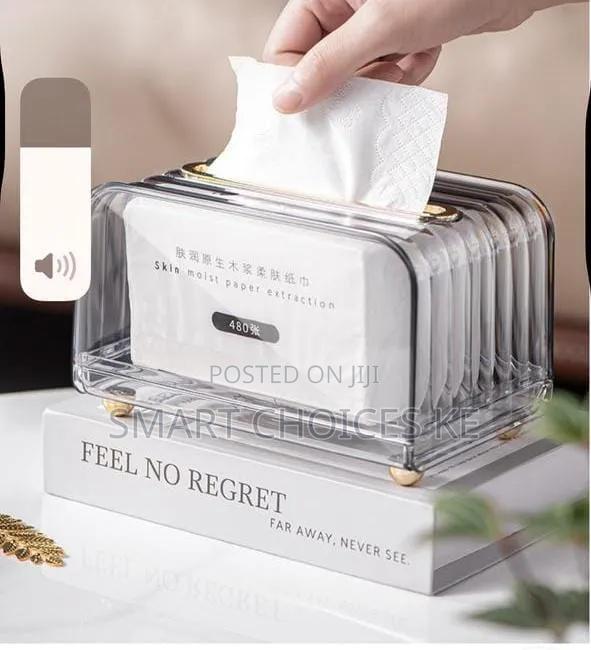 Luxury Clear Serviette Holder - thumbnail 2