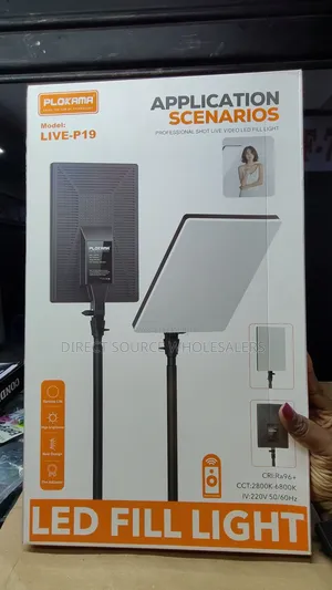 Led-19 Professional Video Light for Photography and Tiktok