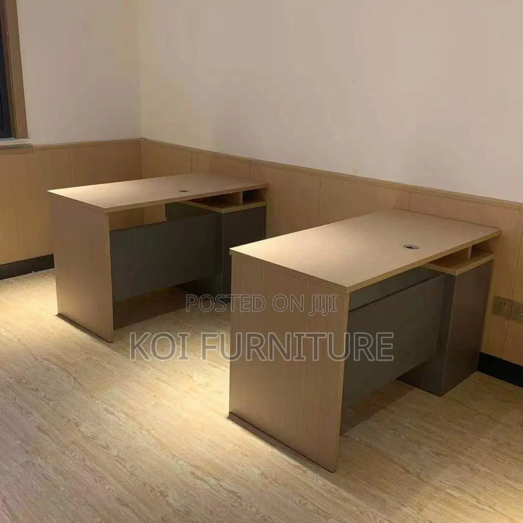 Office Desk : Melbourne 1.2m Modern, Two-Tone Office Desk