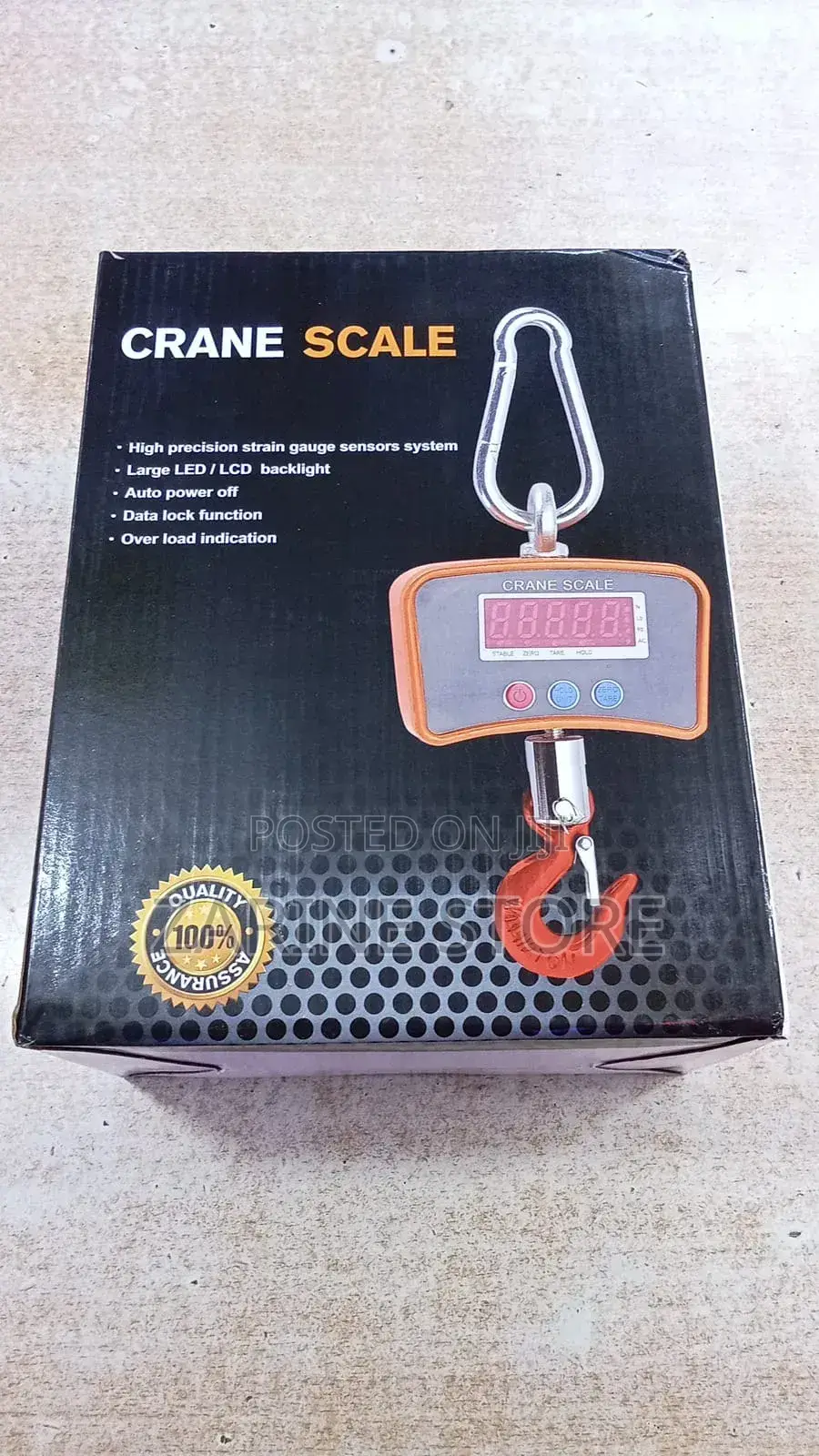 Digital 500kgs Crane Scale - Rechargeable