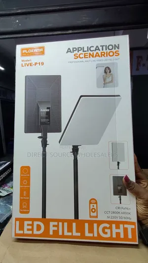 Professional Led-19 Studio Light for Video and Photography