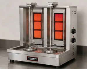 2 Burner Shawarma Machine