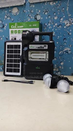 *Cclamp Cl-810 Solar Lighting System