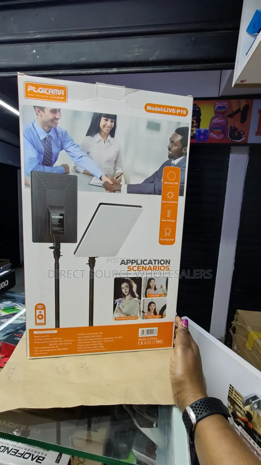 Professional Led-19 Studio Light for Video and Photography.