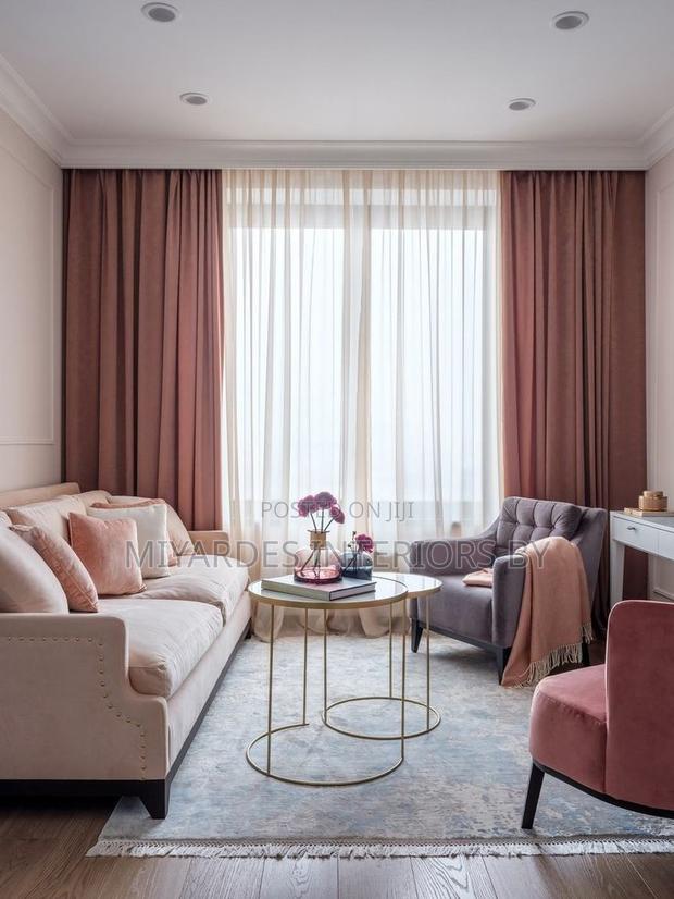 Blush Pink Curtains: Soft Modern Elegance for a Warmer Room - thumbnail 2