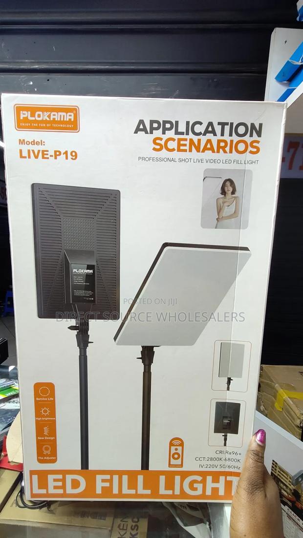 Led-19 Professional Video Light for Tiktok and Youtube Led-19 Recharge