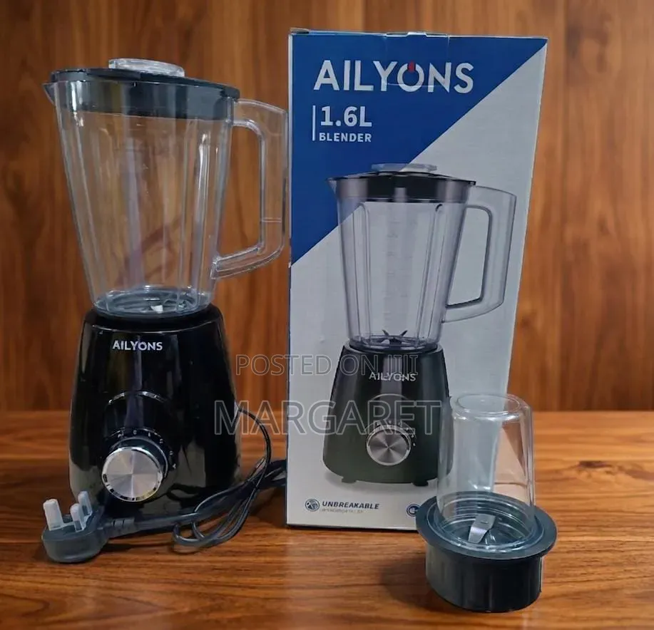 Tyb 205 Pro (Black) 1.6ltr Ailyons 4-Speed Blender