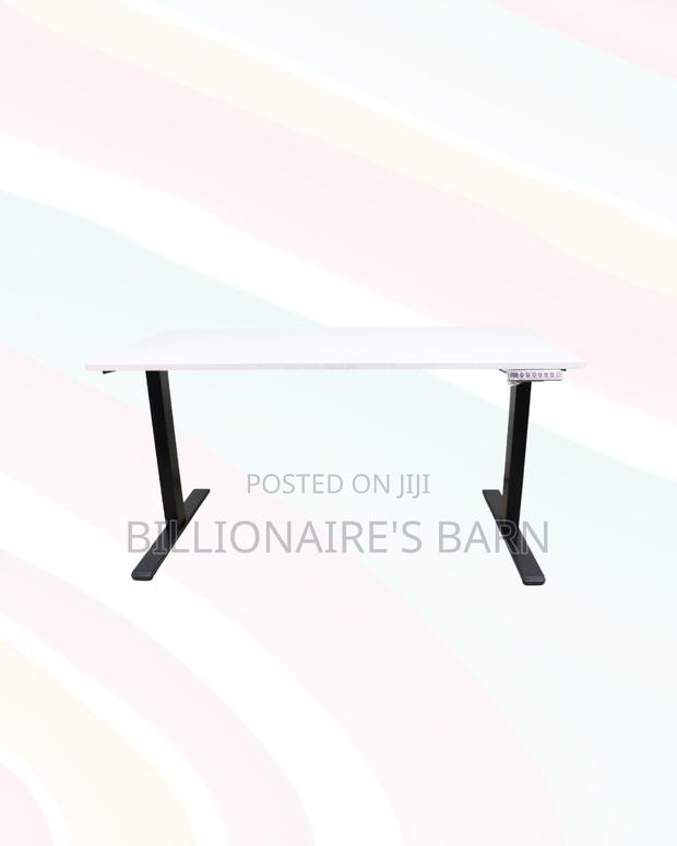 Modern Dual Motor Electric Standing Desk Heavy Duty Dual Monitor