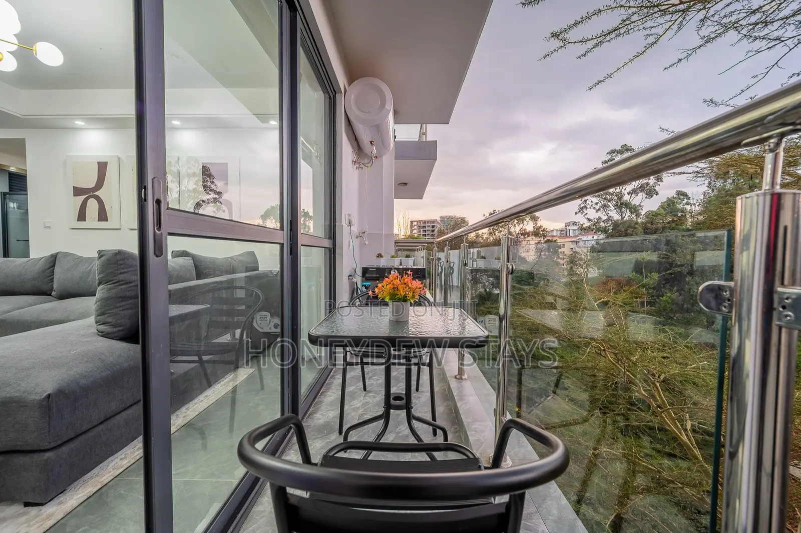 Airbnb 2br Riverside Apartment With Serenity Modern Comfort.