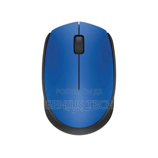 Logitech M171 Wireless Mouse — Blue