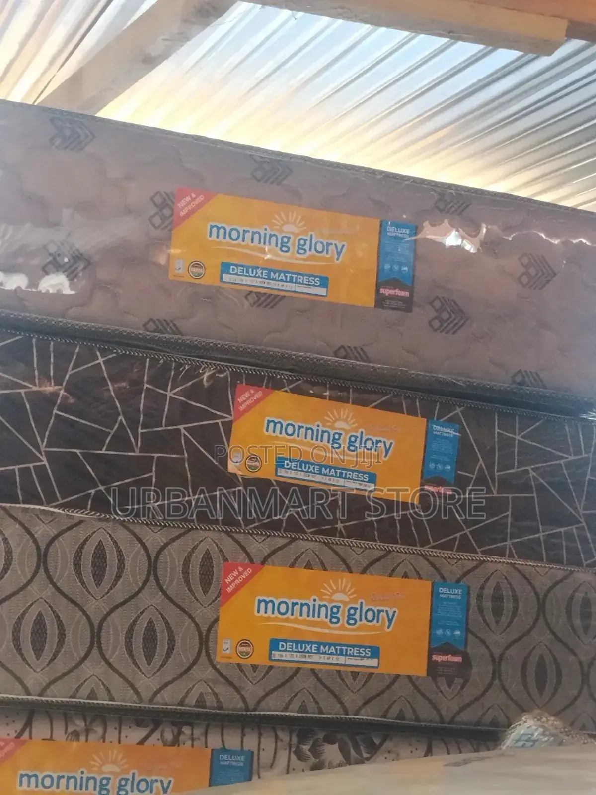 Morning Glory Thick Foam Mattress 4x6 Quilted, 12 Inches