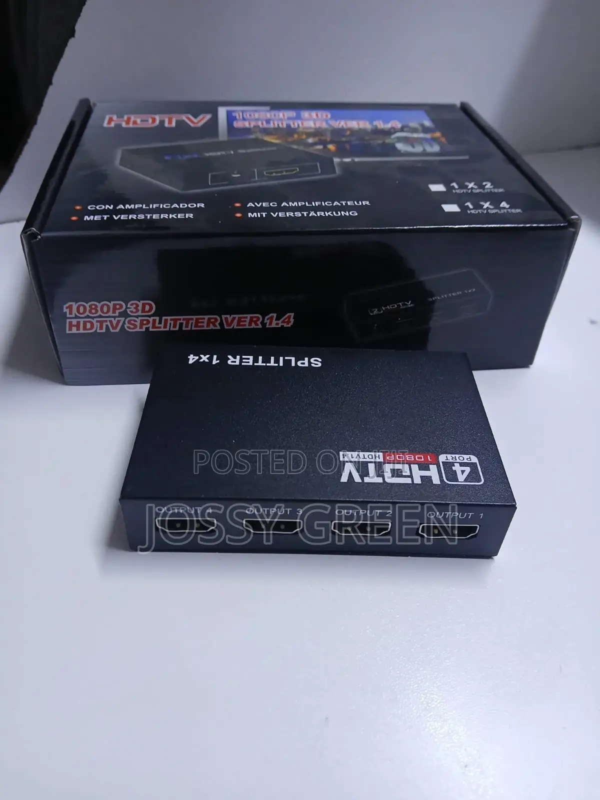 Universal Hdmi Splitter 1x4 1080p