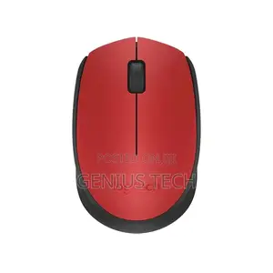 Logitech M171 Wireless Mouse — Red