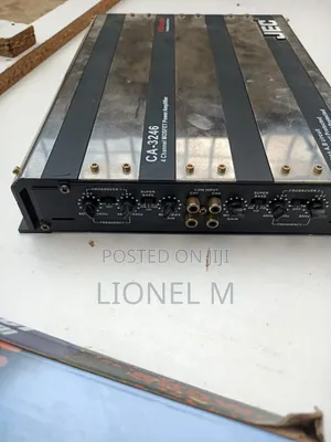Jec 800 Watts Car Amplifier-4 Channel
