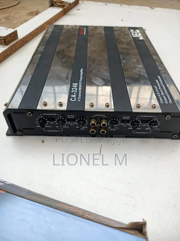 Jec 800 Watts Car Amplifier-4 Channel - thumbnail 4
