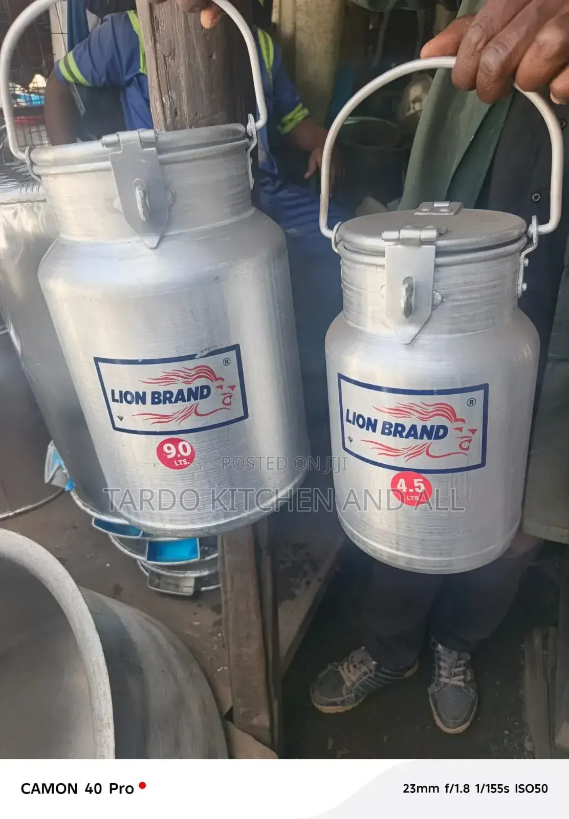 Alluminium Milk Can