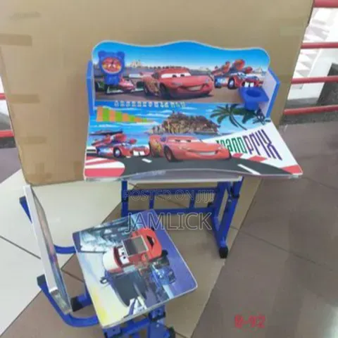 McQueen Kids Study Table and Chair Set