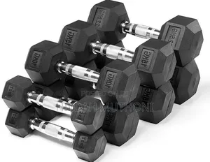10 KGS Hexagonal Dumbbells