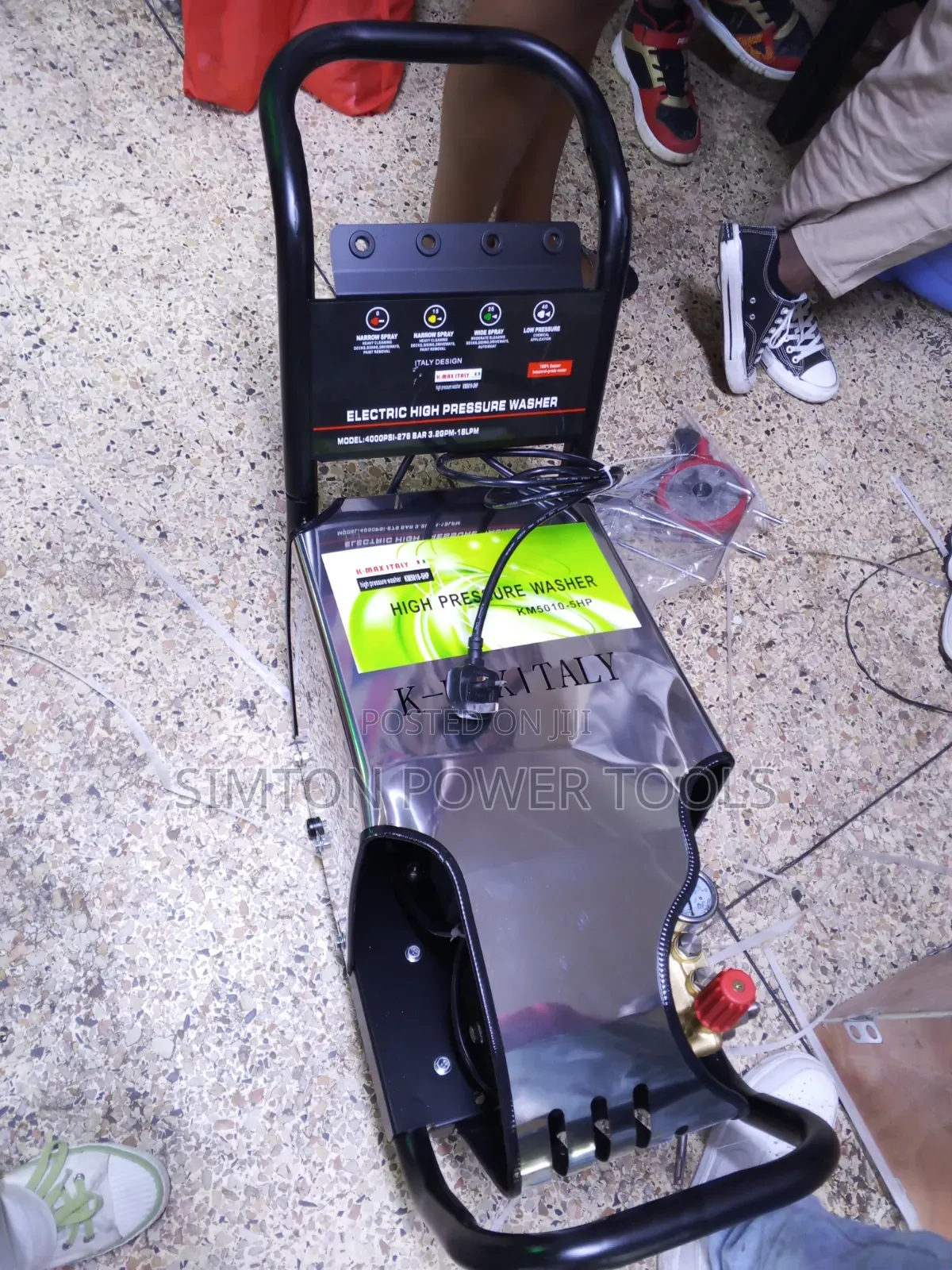 Heavy Duty Kmax Electric High Pressure Washer Machine