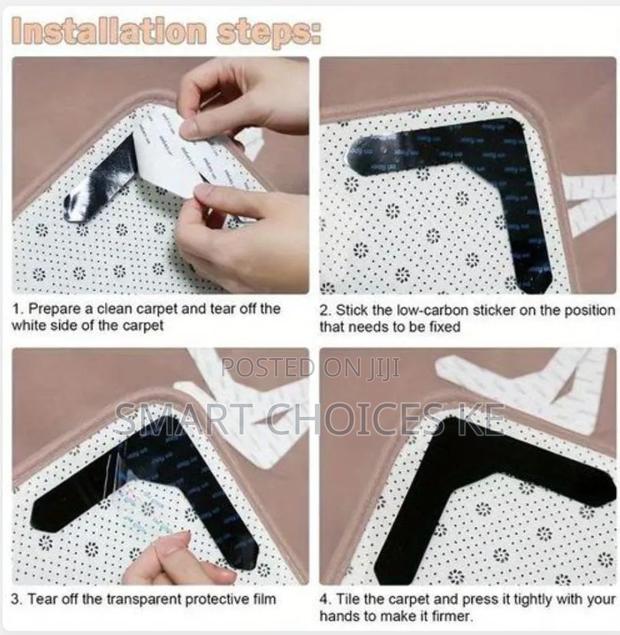 Set 8pcs Rug Gripper Tape - thumbnail 2