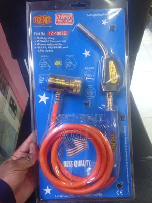 Self Igniting Mapp Torch With Hose Pipe Extension