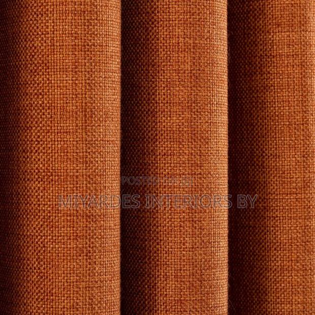 Terracotta Linen Curtains: Earthy Warmth Natural Texture - thumbnail 2
