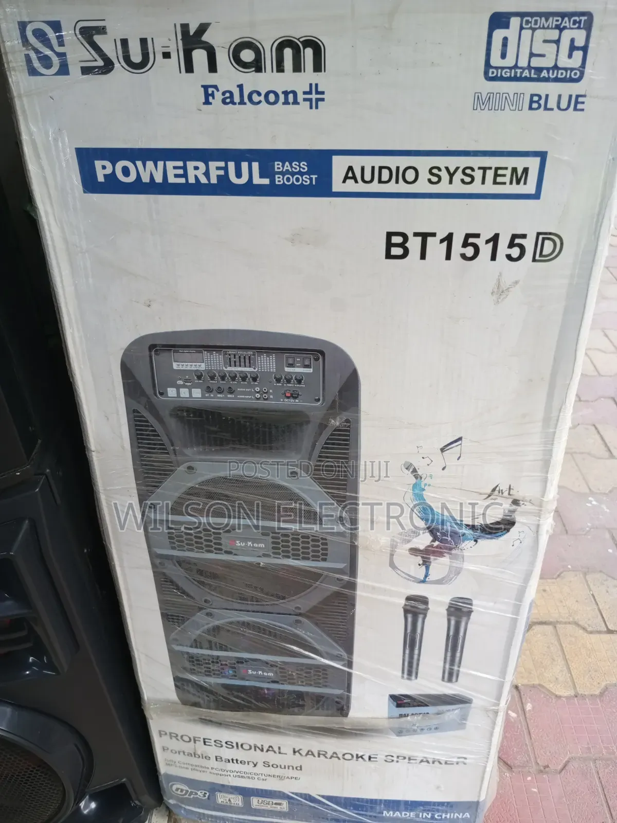 Profesional Karaoke Speaker. 15" Su-Kam